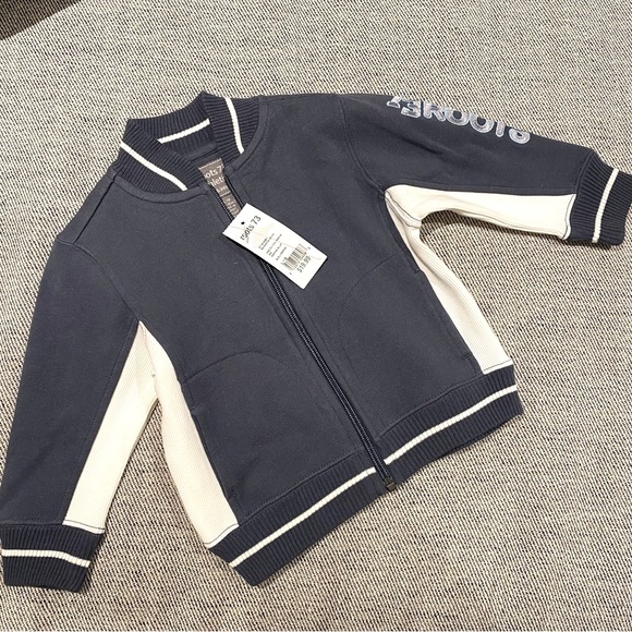 Roots 73 zip-up jacket NWT 12-18m - Picture 1 of 6